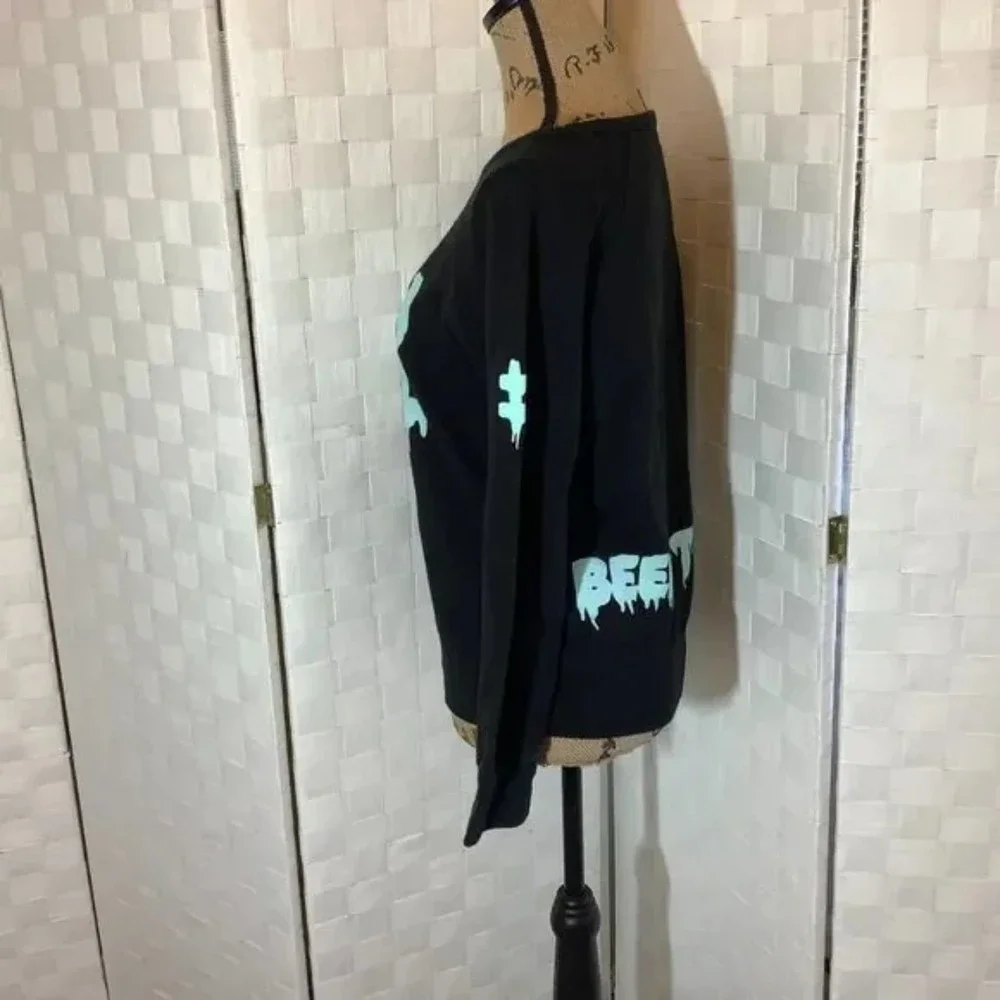 Mallratz been trill black sweatshirt size XS